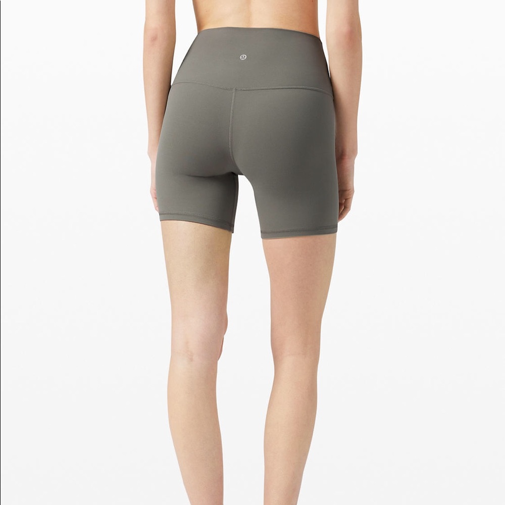 NWT Align shorts 6” in Grey Sage - Picture 2 of 7
